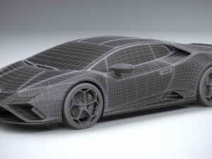 Huracan Evo RWD 2021 3D Model