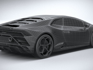 Huracan Evo RWD 2021 3D Model