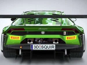 Huracan GT3 Evo Racecar 2019 3D Model