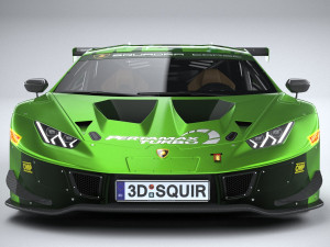 Huracan GT3 Evo Racecar 2019 3D-Modell
