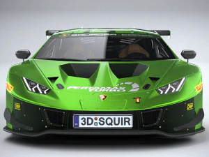 Huracan GT3 Evo Racecar 2019 3D Model
