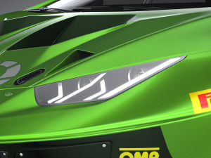 Huracan GT3 Evo Racecar 2019 3D-Modell