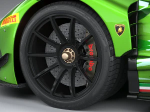 Huracan GT3 Evo Racecar 2019 3D Model