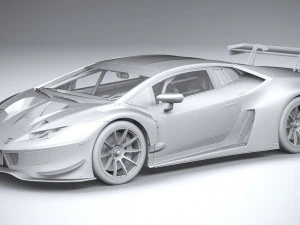 Huracan GT3 Evo Racecar 2019 3D Model