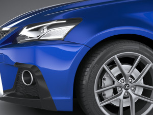 Lexus CT 200H 2020 3D 模型