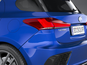 Lexus CT 200H 2020 3D 模型