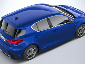 Lexus CT 200H 2020 3D Model