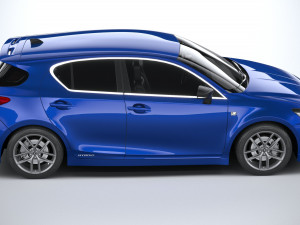 Lexus CT 200H 2020 3D 模型