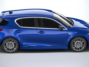 Lexus CT 200H 2020 3D Model