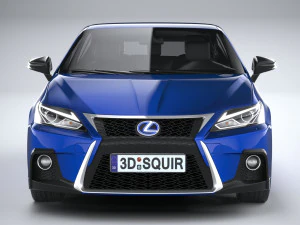 Lexus CT 200H 2020 3D Model