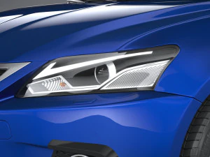 Lexus CT 200H 2020 3D Model