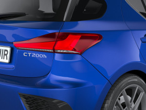 Lexus CT 200H 2020 3D 模型
