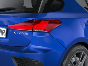 Lexus CT 200H 2020 3D Model