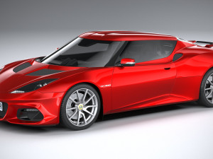 Lotus Evora GT 410 2020 3D Model