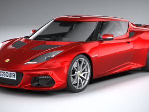 Lotus Evora GT 410 2020 3D Modell