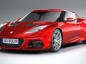 Lotus Evora GT 410 2020 3D Modell