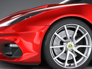 Lotus Evora GT 410 2020 3D Modell