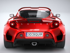 Lotus Evora GT 410 2020 3D Modell