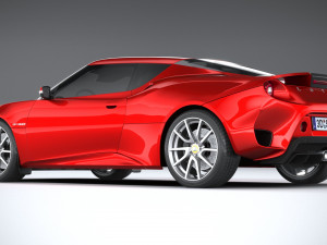 Lotus Evora GT 410 2020 3D Modell