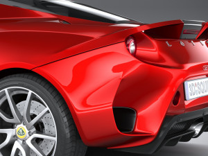 Lotus Evora GT 410 2020 3D Modell