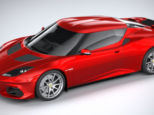 Lotus Evora GT 410 2020 3D Modell