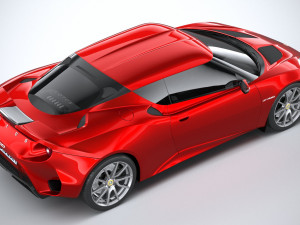 Lotus Evora GT 410 2020 3D Modell