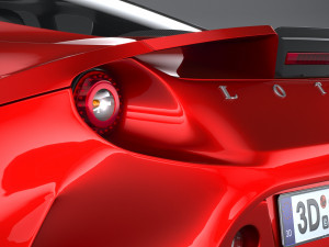 Lotus Evora GT 410 2020 3D Modell