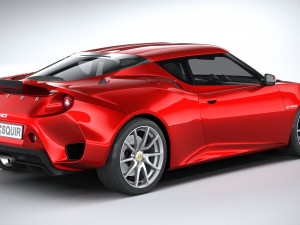 Lotus Evora GT 410 2020 3D Modell