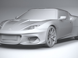 Lotus Evora GT 410 2020 3D Modell