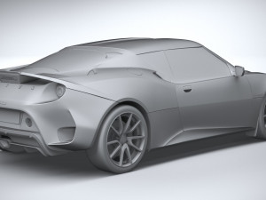 Lotus Evora GT 410 2020 3D Modell