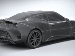 Lotus Evora GT 410 2020 3D Modell