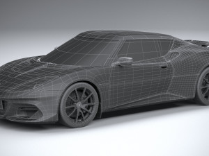 Lotus Evora GT 410 2020 3D Modell