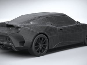 Lotus Evora GT 410 2020 3D Modell