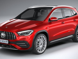 Mercedes-Benz GLA 35 AMG 2021 3D 모델
