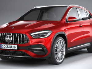 Mercedes-Benz GLA 35 AMG 2021 3D 모델