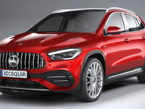Mercedes-Benz GLA 35 AMG 2021 3D Model
