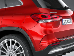 Mercedes-Benz GLA 35 AMG 2021 3D Model