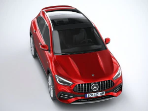 Mercedes-Benz GLA 35 AMG 2021 3D Model