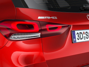 Mercedes-Benz GLA 35 AMG 2021 3D 모델