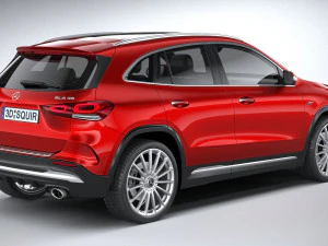 Mercedes-Benz GLA 35 AMG 2021 3D Model
