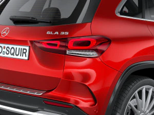 Mercedes-Benz GLA 35 AMG 2021 3D Model