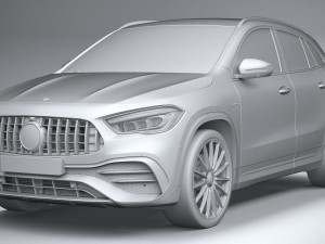 Mercedes-Benz GLA 35 AMG 2021 3D 모델