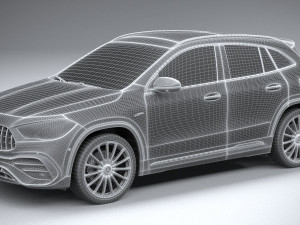 Mercedes-Benz GLA 35 AMG 2021 3D 모델