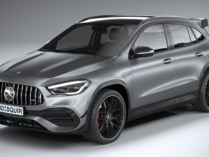 Mercedes-Benz GLA 45 S AMG 2021 3D 모델