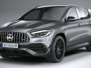 Mercedes-Benz GLA 45 S AMG 2021 3D 모델