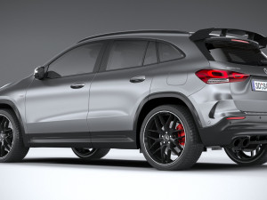 Mercedes-Benz GLA 45 S AMG 2021 3D 모델