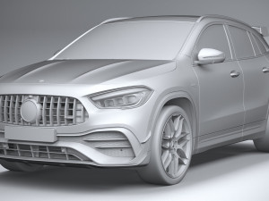 Mercedes-Benz GLA 45 S AMG 2021 3D 모델