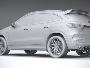 Mercedes-Benz GLA 45 S AMG 2021 3D 모델