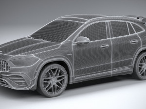 Mercedes-Benz GLA 45 S AMG 2021 3D 모델