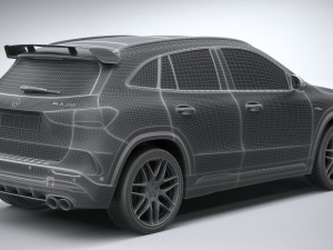 Mercedes-Benz GLA 45 S AMG 2021 3D 모델